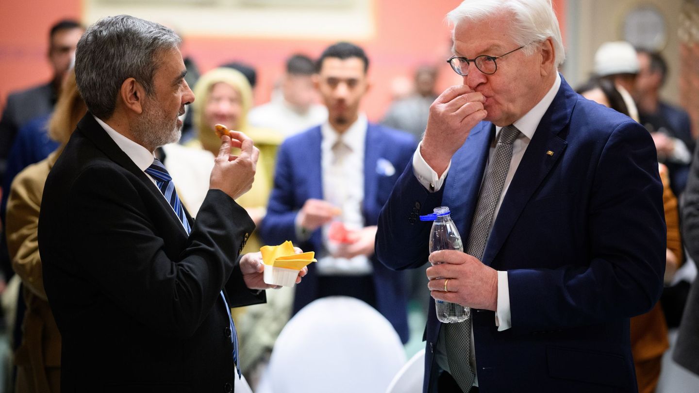 Religion: Ramadan: Steinmeier besucht älteste Moschee Deutschlands