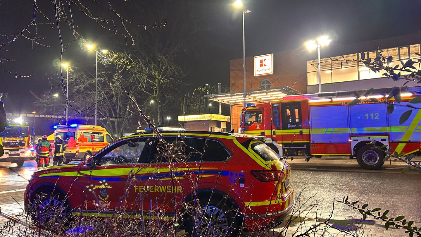 Feuerwehreinsatz: Supermarkt in Ilmenau evakuiert