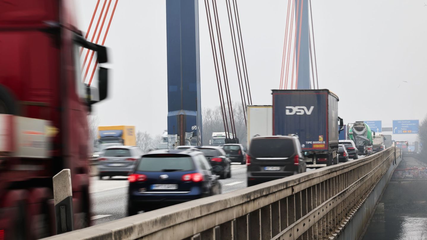 Staus erwartet: A1 und Norderelbbrücke bis Montagfrüh voll gesperrt