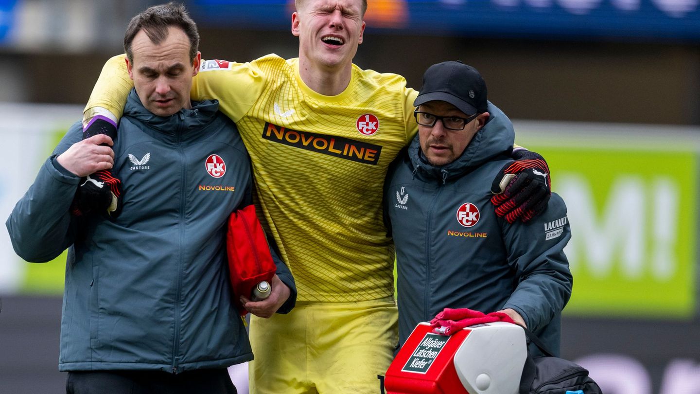 2. Fußball-Bundesliga: Kaiserslautern-Torhüter fehlt mehrere Wochen