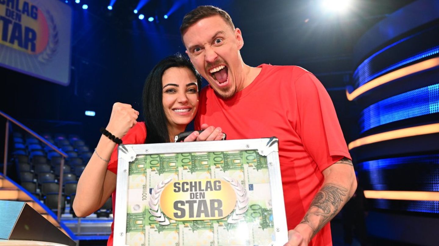 „Schlag den Star“: Max und Dilara Kruse gewinnen Paar-Duell