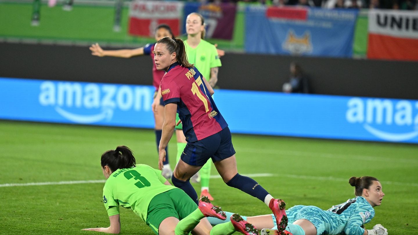 Frauenfußball: 1:4 gegen Barcelona: Wolfsburg vor Champions-League-Aus