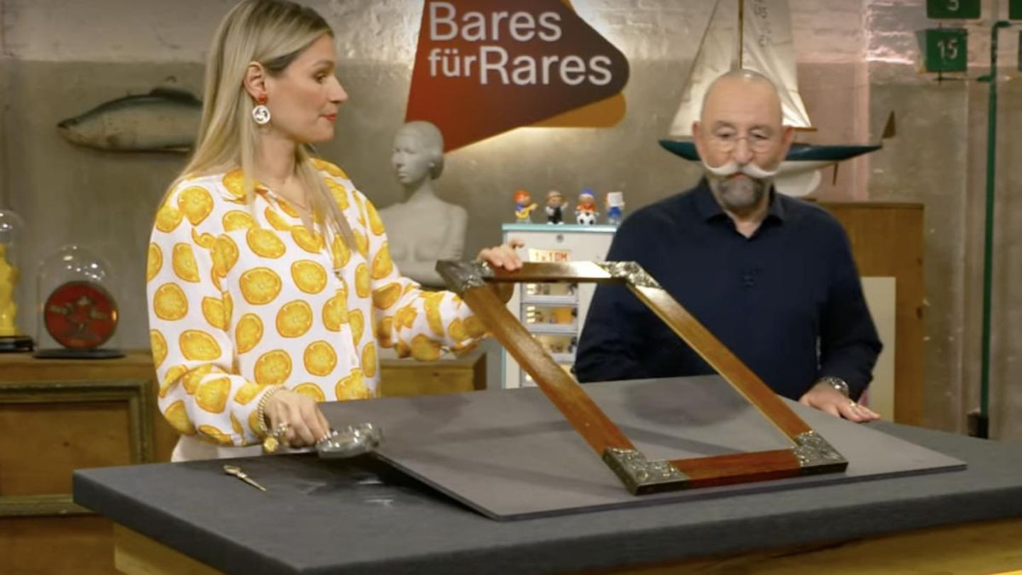 „Bares für Rares“: Verkäufer wollen 500 Euro für einen leeren Rahmen – das sagt die Expertin